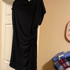 See You Monday Black Dress